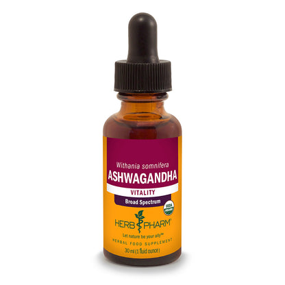 Herb Pharm Ashwagandha 30ml Organic