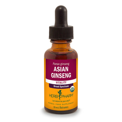 Herb Pharm Asian Ginseng 30ml Organic