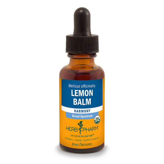 Herb Pharm Lemon Balm 30ml Organic